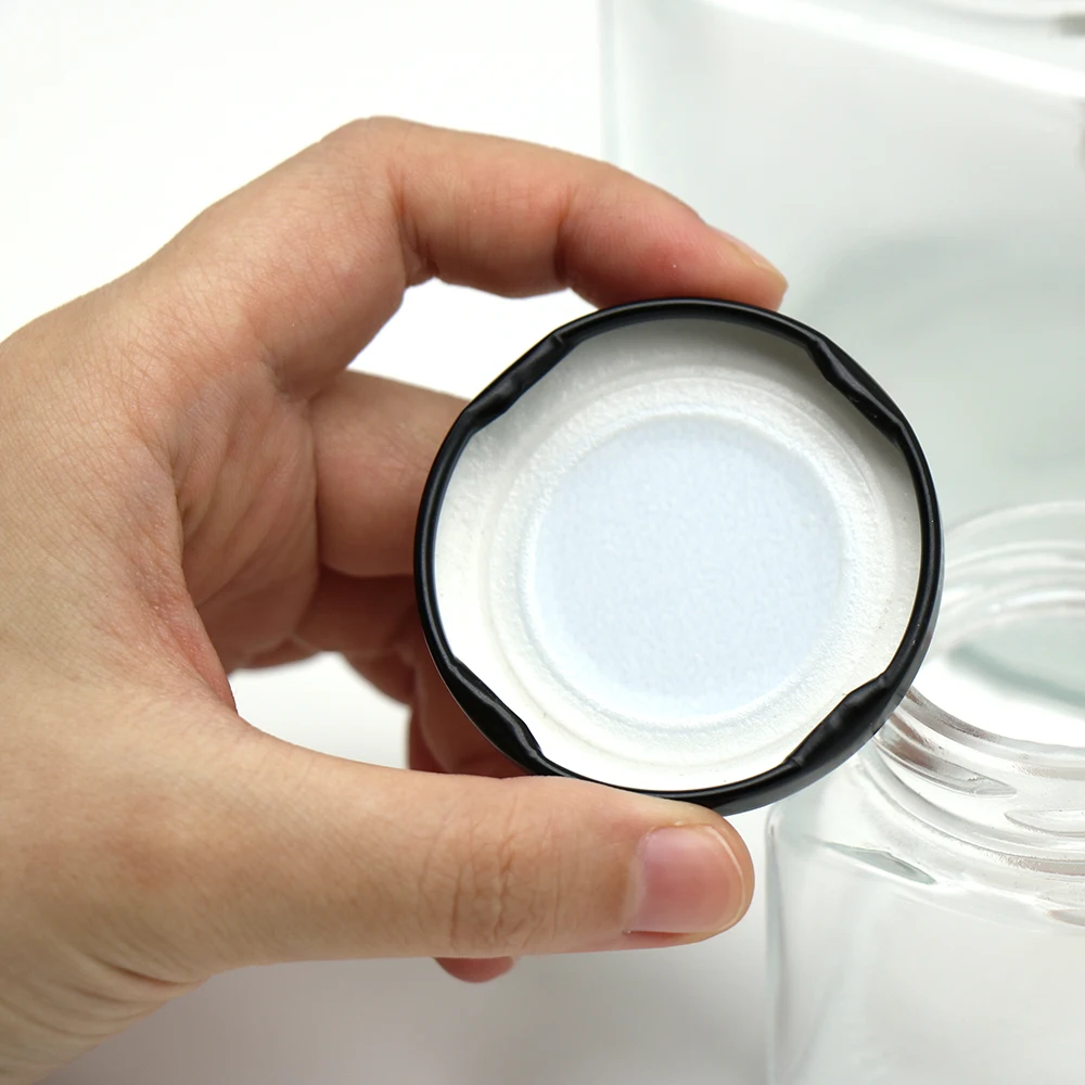 Hot Selling 150ml 200ml 280ml 380ml 500ml 730ml Square Honey Glass Jar Food Srotage Jar