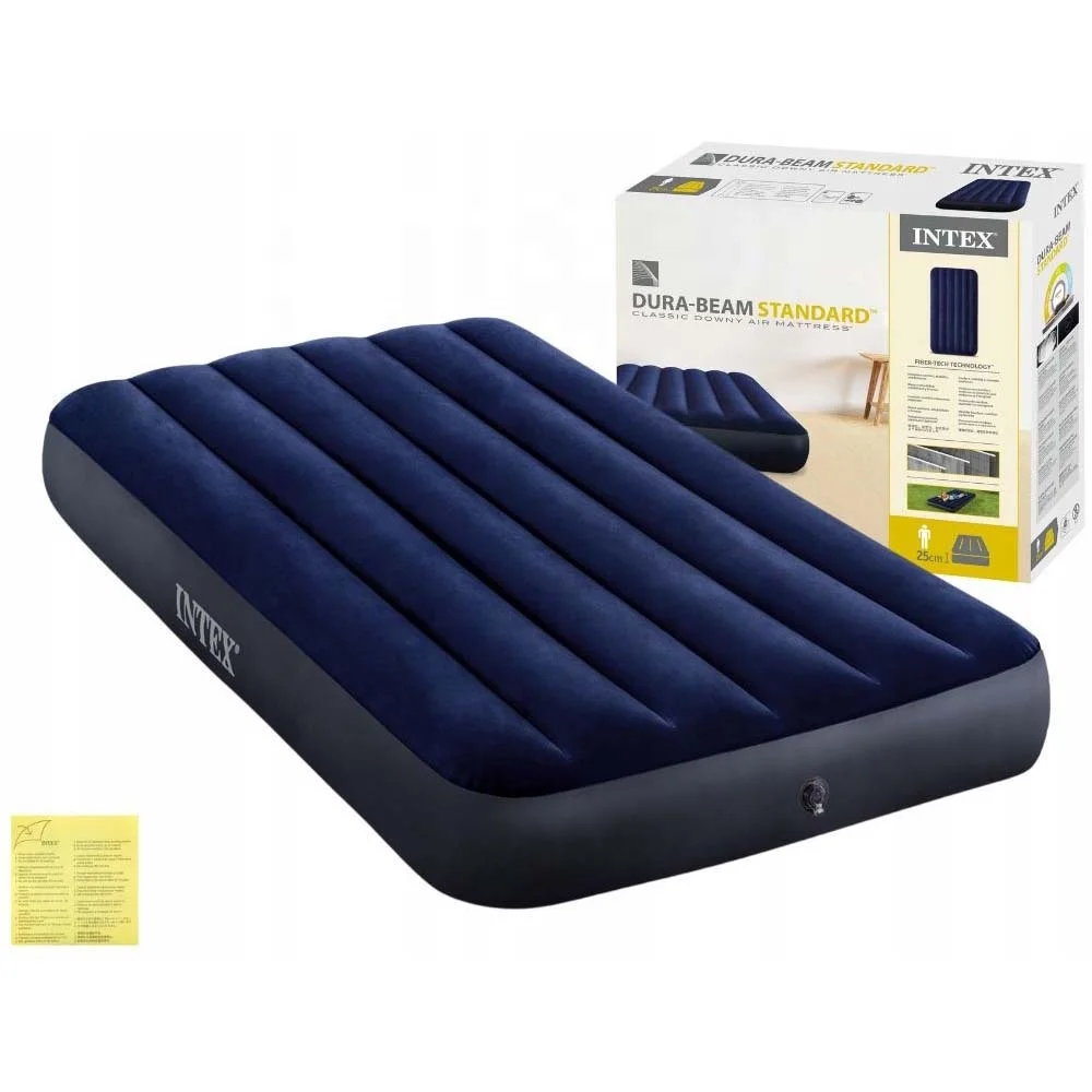 Utopia 64757 Twin Classic Downy Flocked Inflatable Airbed Mattress
