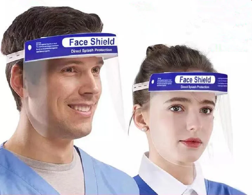 Optical Goggles Simple Multi-functional Anti-fog Pe Faceshields Anti-foam-oil-smoke Transparent Protection Screen Face+shield