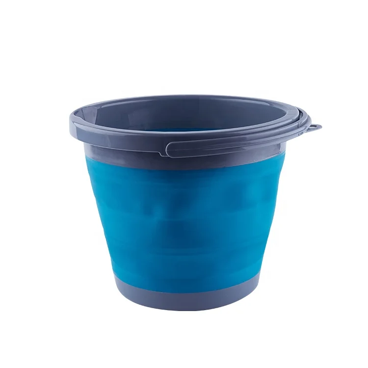 
Collapsible Buckets Multi Purpose for Beach Camping Gear Water Container Fishing Bucket for Travelling Camping Hiking Portable 