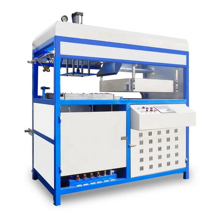 Manual vacuum forming plastic blister thermoforming machine