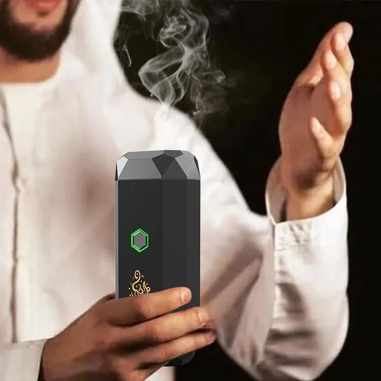 2021 Latest Design Arabic Middle East Portable Rechargeable Electric Incense Burner