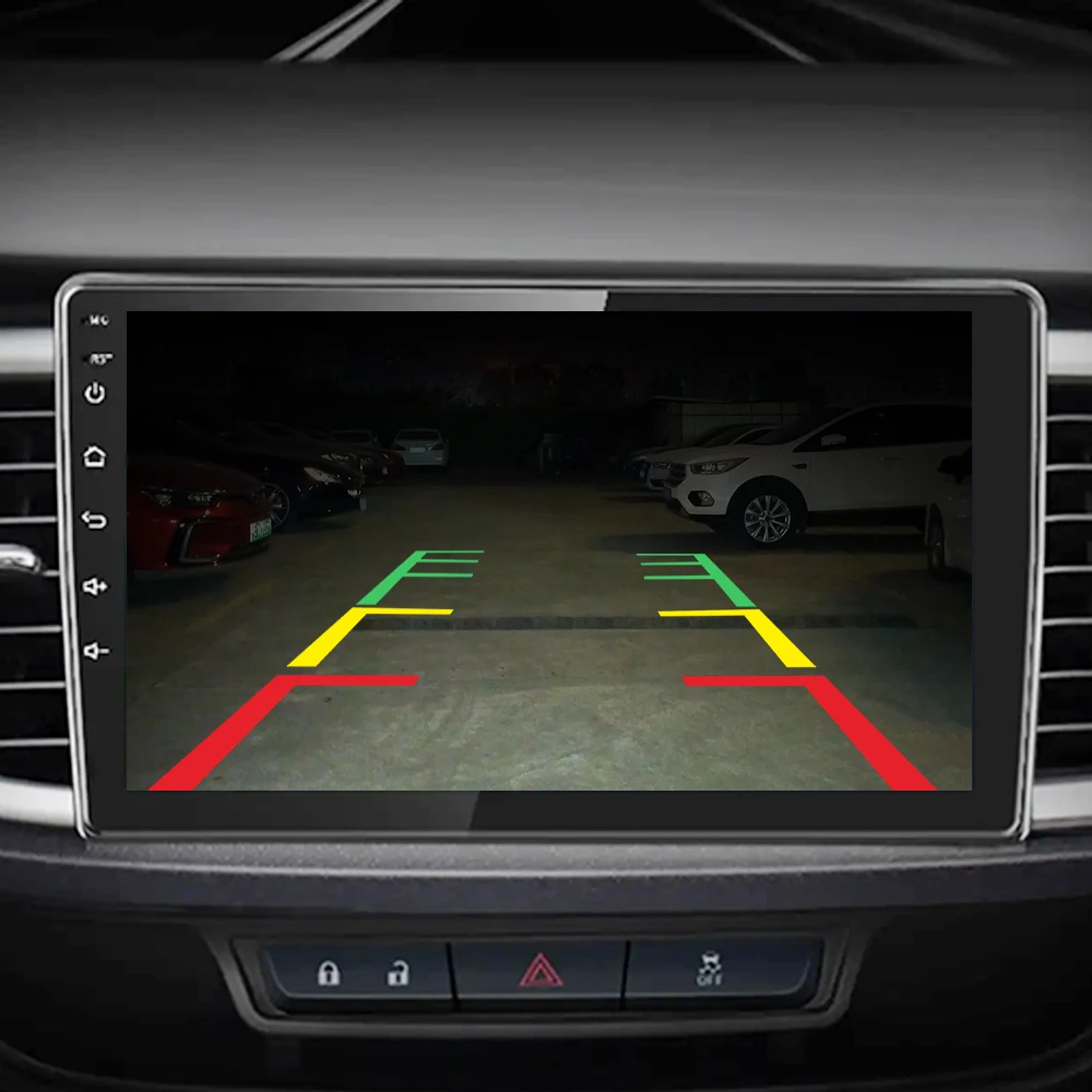 Factory Direct Sale 12v 4 8 12 Led Waterproof Reversing Camera Mini Car Cctv Side Camera Car Reverce Camera with Parking Line