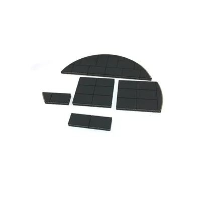 PCD polycrystalline diamond 50mm PCBN cutting blanks for cast iron / steel
