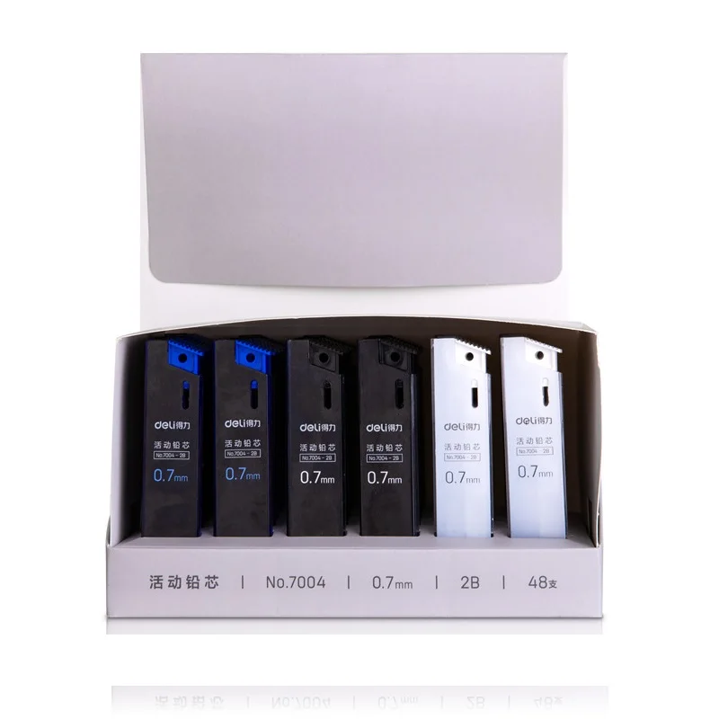 Factory Supply 60 MM Length 0.5 MM Width Mechanical Pencil Black Color Lead Refill