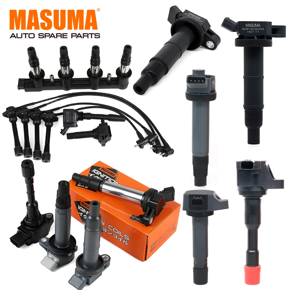 MIC-206 MASUMA Factory Price Auto Parts Auto Engine Ignition Coil 90919002260 90919002250 Ignition Coil for Toyota CAMRY Saloon