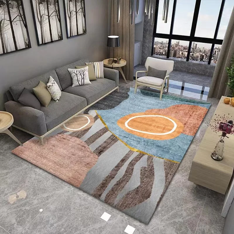 Лидер продаж современные большие шерстяные Элегантные Коврики ручной стирки в стиральной машине дизайнерский напольный ковер для спальни