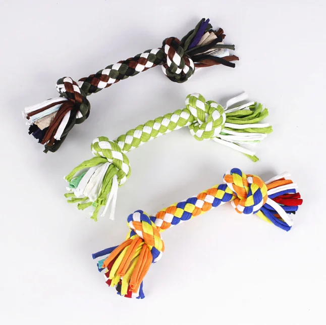 Factory Customize Cheap Dog Interactive Toys Pets Dog Tooth Cleaning Rope Toys Puppy Toy