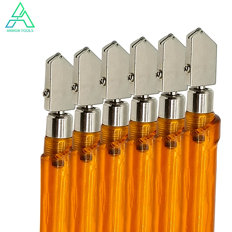 Heavy Duty Pencil Style Pistol Grip Glass Cutter  Glass Cutting hardware tool 1-19mm tungsten Alloy Glass Tile Cutter