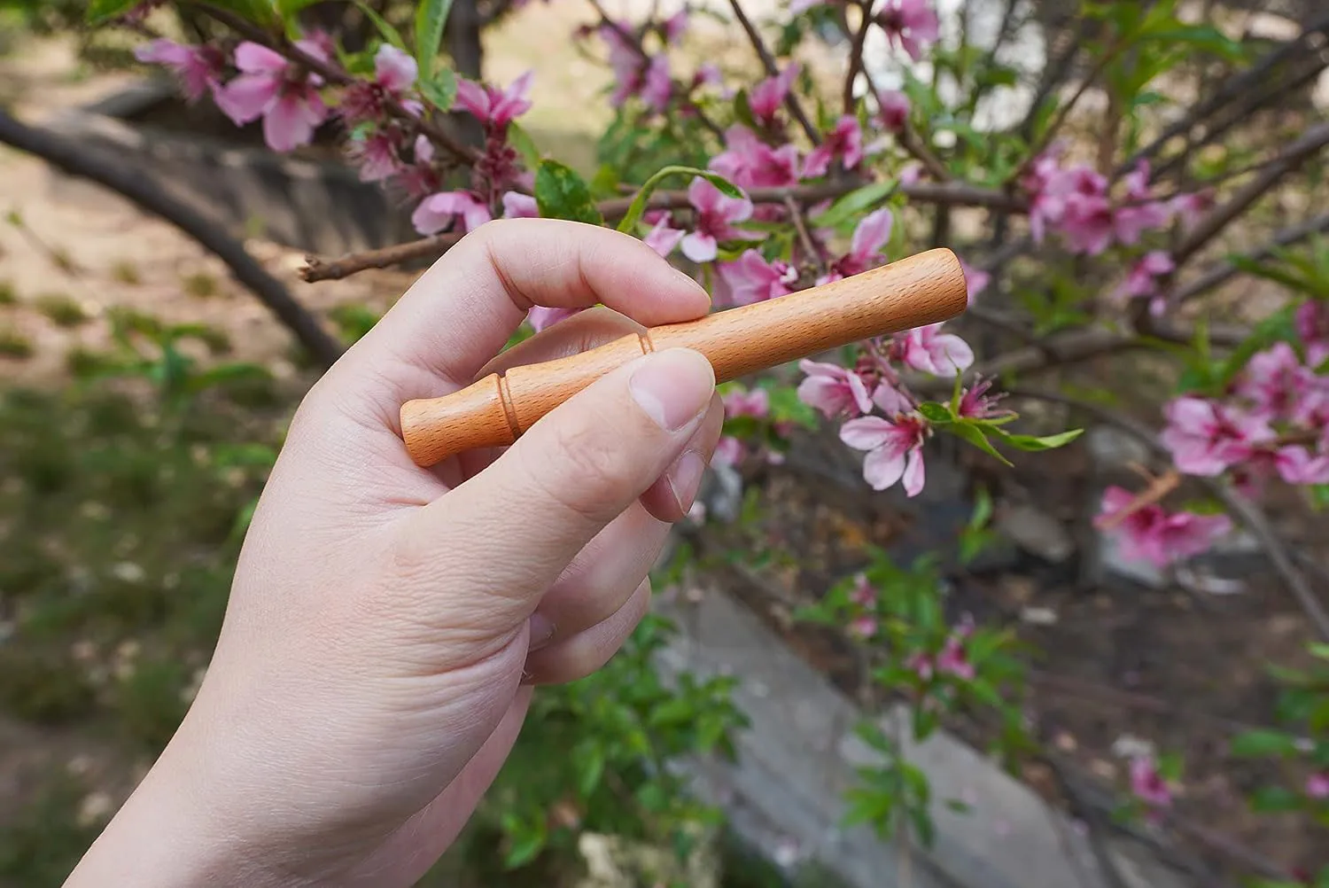 Portable Wooden Personal Diffuser Aromatherapy Inhaler for Essential Oil Nasal Inhaler Stick