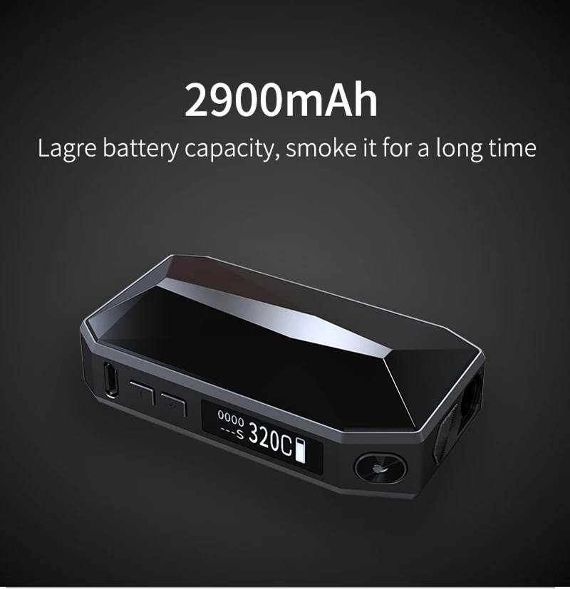  2019 новая технология K2 сухой травы vape ручка электронная сигарета e cig тепла без возгорания устройство для