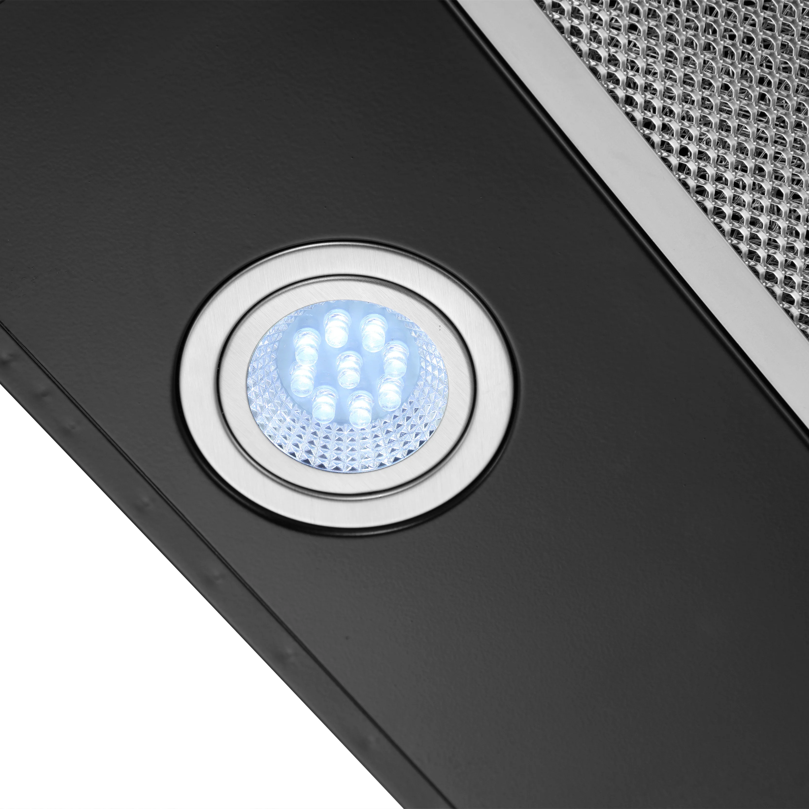 Factory wholesale unique vertical marble grain design commercial restaurant kitchen exhaust hood 90 cm