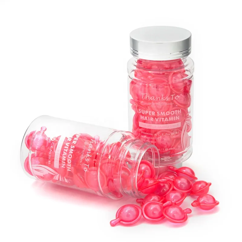 Private Label Best Selling Oil Capsule Repair Frizz And Damage Hair Care Repair Split Ends Hair Treatment