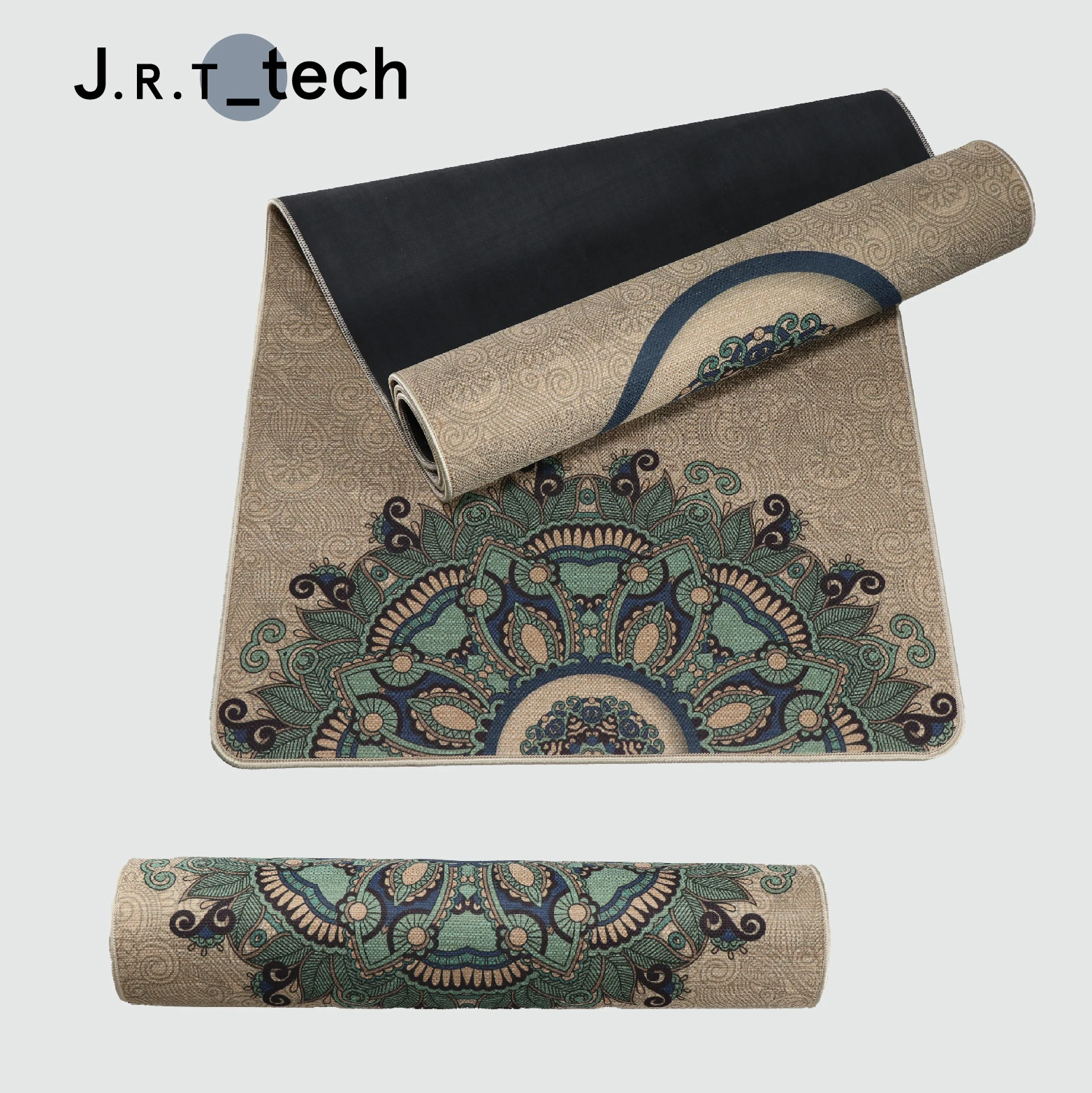 Yoga mat manufacturing supplier non-slip premium extra large gym custom printing hemp yoga mat