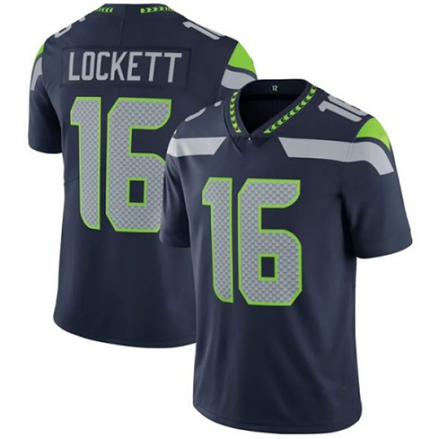 3 Russell Wilson Jersey 14 DK Metcalf 54 Bobby Wagner 16 Tyler Lockett 12#Fan Football Jerseys 49#GRIFFIN