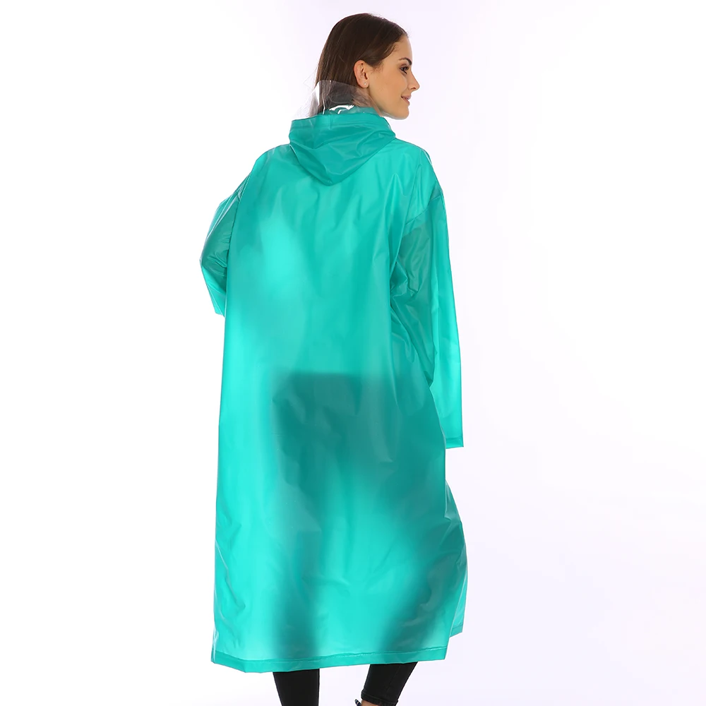 Logo Printed High Quality Rain Coat Pvc Raincoat Rainwear