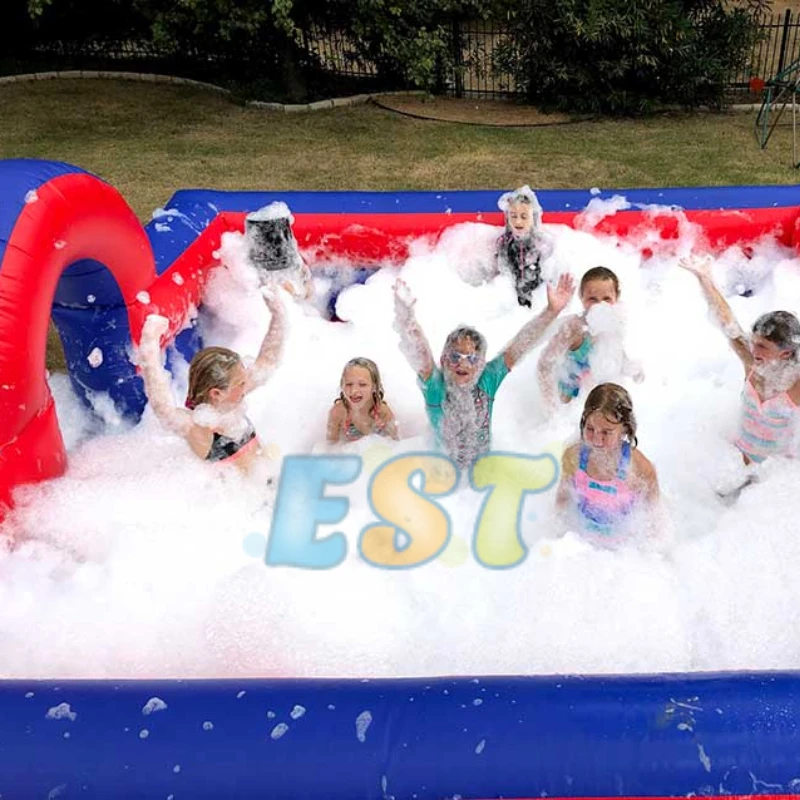 Inflatable Gym Foam Pit Outdoor Party Commercial Inflatable Foam Pit Large Inflatable Foam Party Rental Jumping Ball Air Pit