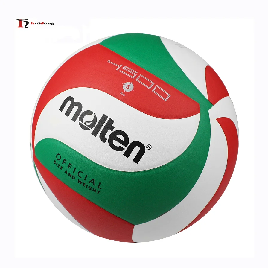 Pelotas De Voley расплавленный 4500/5000 Волейбол высокого качества из мягкого волокна искусственной кожи ламинированный волейбол