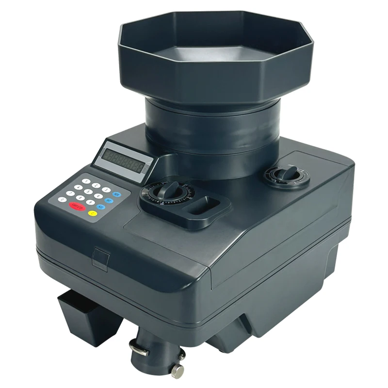 High Speed 2300pcs/Min Mexican Coins Counter MXN Big Capacity 11000 coins Counting Machine Best Money Counter