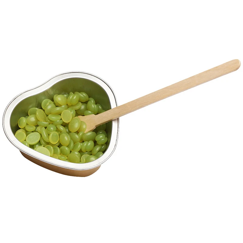 Natural Large Wooden Wax Applicator Stick for Beauty Body Hair Removal-round Shape Good Quality Coffee Tea Tools Home Usage