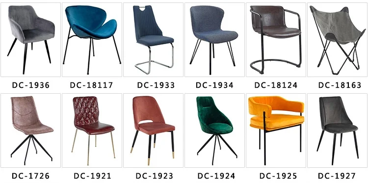 Free Sample Dining Room Black Modern Hotel Fabric Living Lobby 2020 Upholstered Blue Tufted Velvet Chair With Acrylic Legs