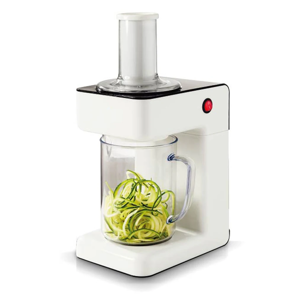 3-in-1 Vegetable Processor  3 blade spiral slicer shredder electric vegetable spiralizer