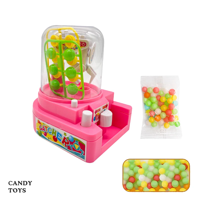 Wholesale Mini Board Game Candy Grabber Machine For Promotion Catch Ball Candies Toys