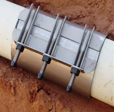 Соединение трубного зажима гибкое соединение без сварки труб Hdpe для