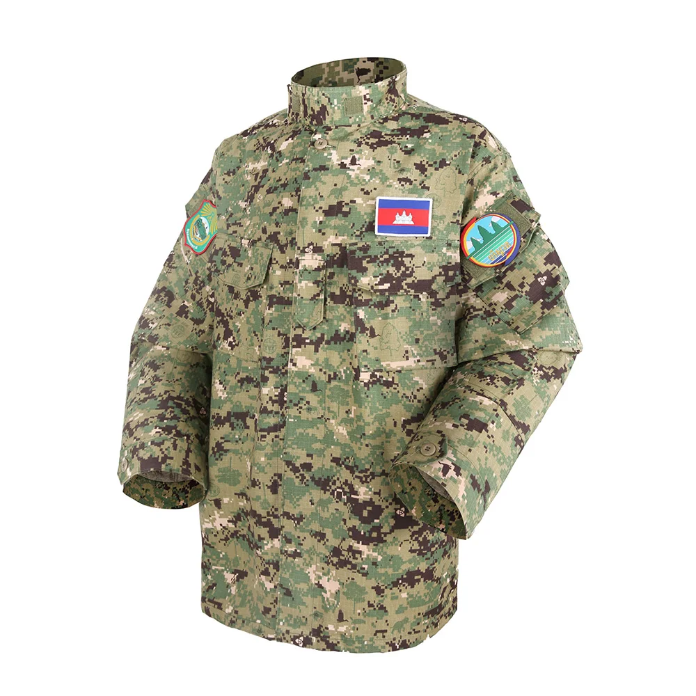 Custom Logo Detachable Warm Inner Fleece Field Jacket Coat Thickening M65 Tactical FieldJacket