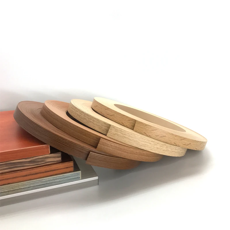 High Quality Pvc Plastic Table Plywood Wood Finish Edge Banding Tape For Furniture
