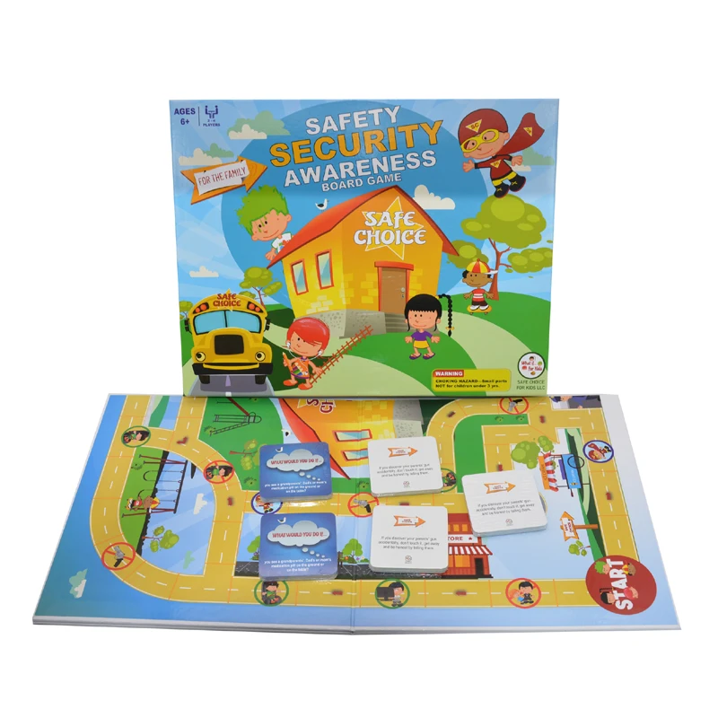 2023 Popular Play Fun Custom Printing Educational Monopoly Board Game for Adults and Kids