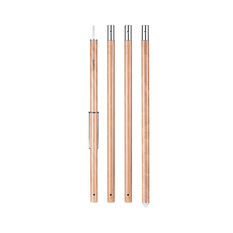 Палатка Naturehike туристическая 2 4 м секции алюминиевый сплав деревянный