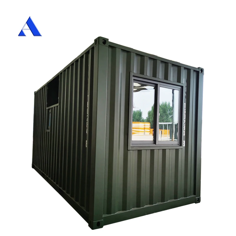 Customizable Shipping containers Office or Home 20 foot High Cube With Toilet and Air conditioner