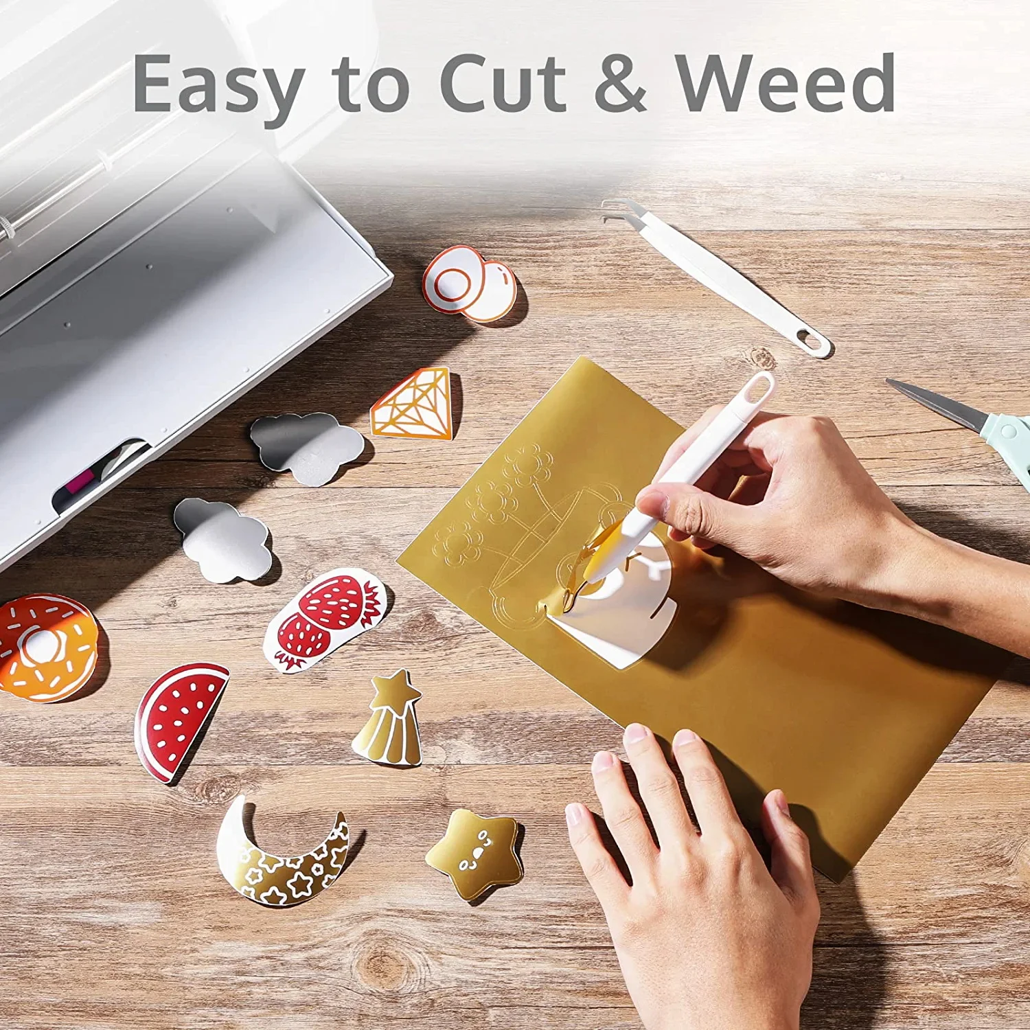 Diylobby 30 листов 13 'x 13' матовый клей умный винил для производителя Cricut 3 /