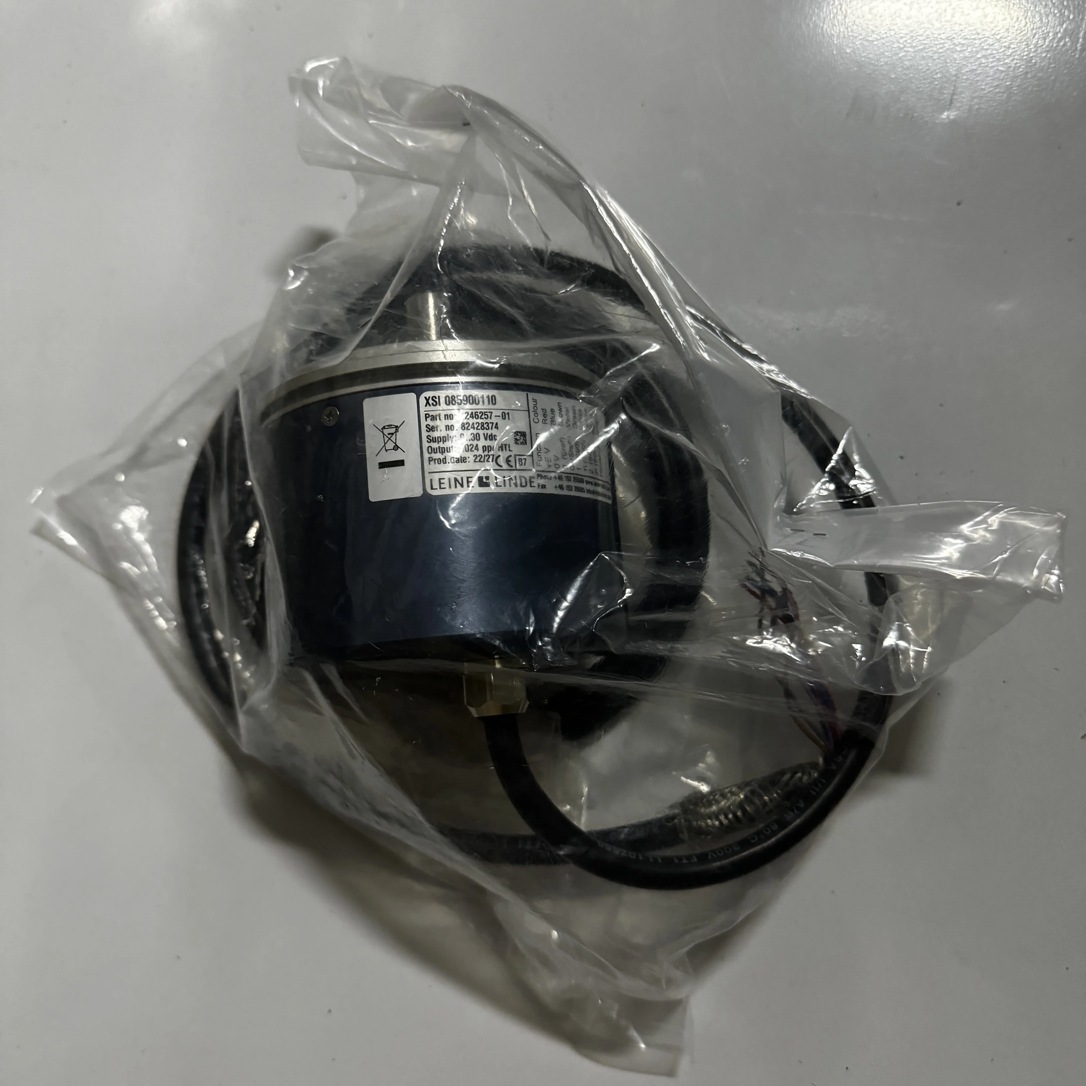 LEINE & LINDE XSI 085900110 Encoder Generator 1246257-01