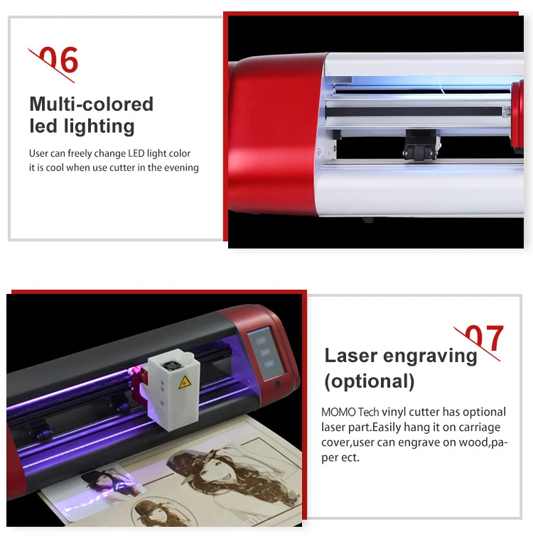 Factory Supply OEM Laser Engrave Cut Cricut Maker Blade Cutter Plotter