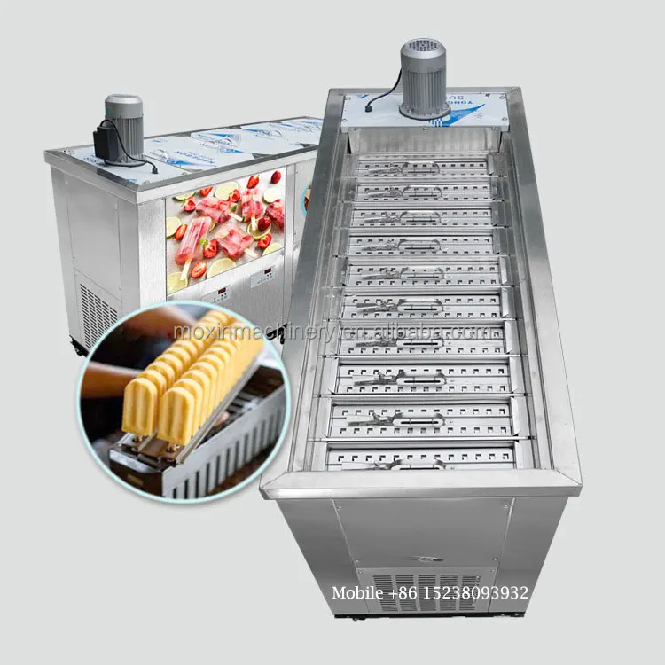 Easy demoulding Commercial Hot Sale 12000pcs Ice Popsicle Making Machine For Sale Fruit Ice Cream Popsicle Machine