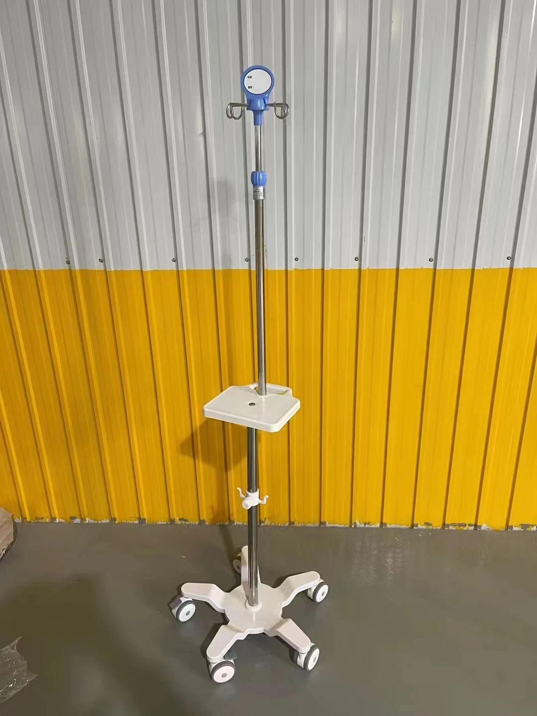 MT MEDICAL hospital use stainless steel Iv pole drip stands Syringe pump holder stand price