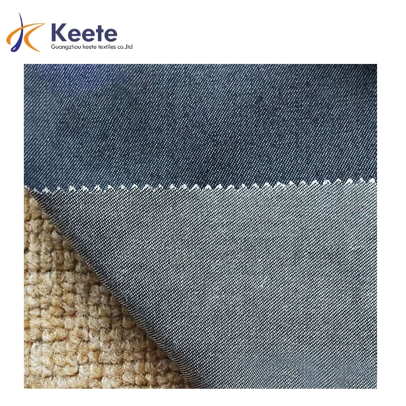 21*21 count 100%  lyocell woven denim fabric 195gsm for jeans and garment with high quality