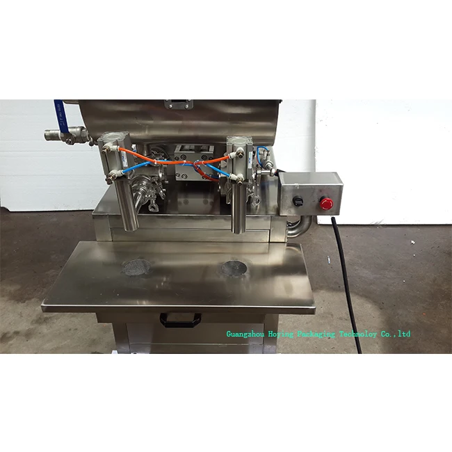 semi automatic glass jar doser/dispenser for sauces and jam