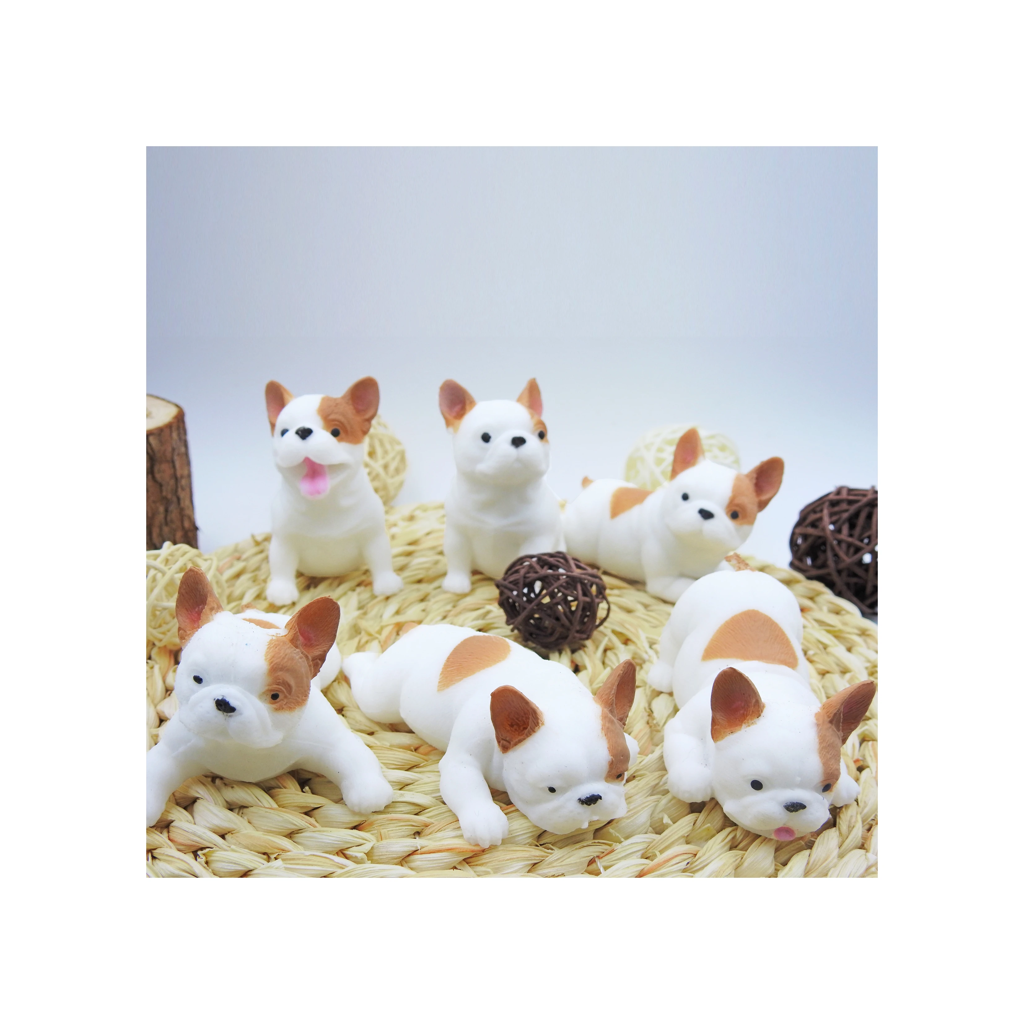 Factory Direct China Interactive Tpr Shar Pei Slow Rising Squishy For Emotional Support And Decompression