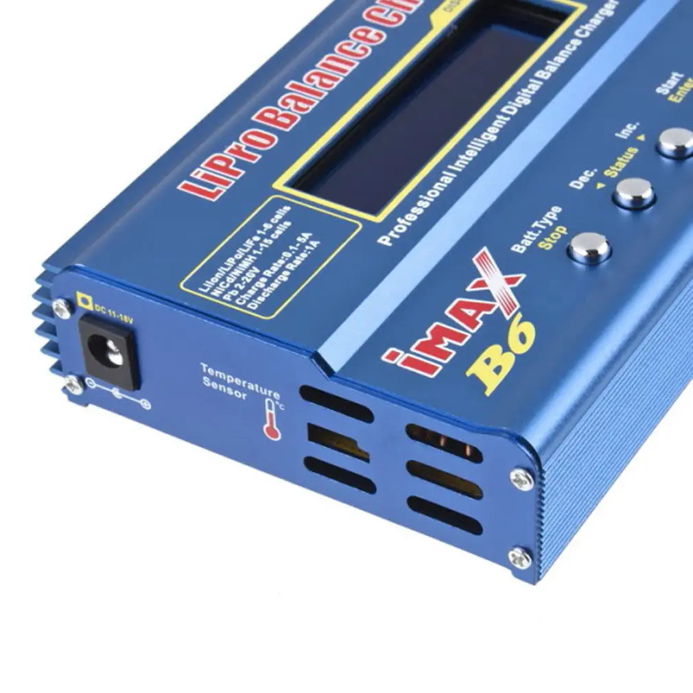 IMAX B6 80W 6A RC Toy Lipo Battery Balance Charger Discharger Dual Power Lipo Nimh Nicd Charger With Digital LCD Screen