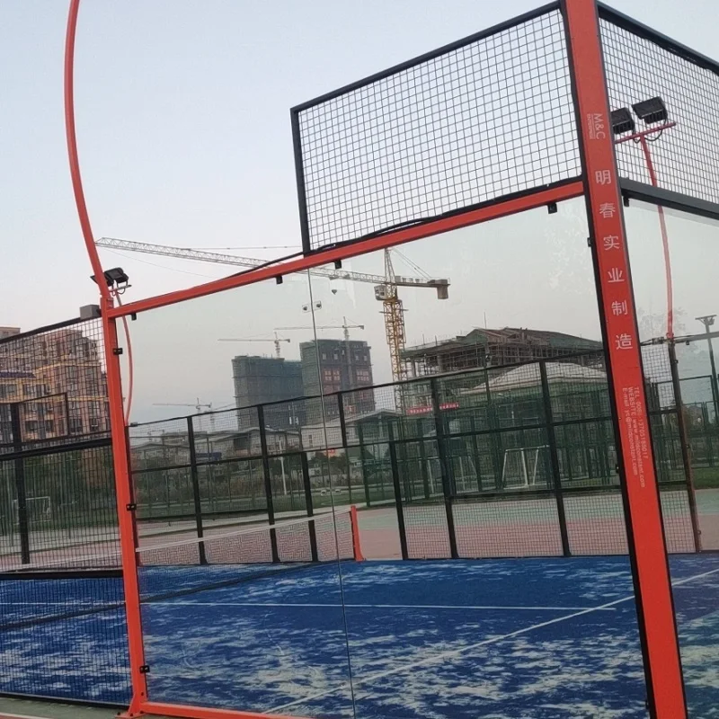 Hot Sale Style OEM Service Factory Outdoor Panoramic Padel Tennis Court In China