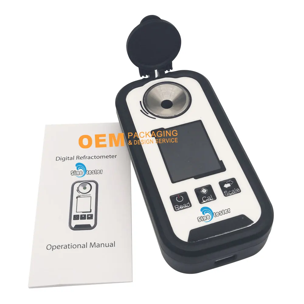 Refractive Index Milk Electronic Brix Wort Refractometer