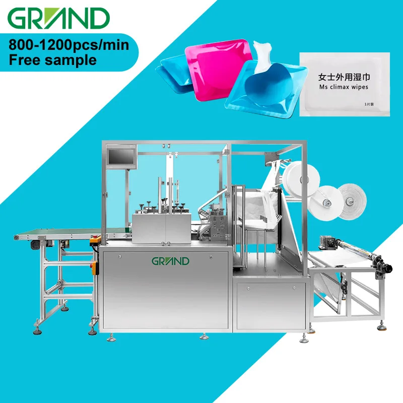 VPD-800 promescent hims культовые задержки салфетки делая машину антисептик waterwipes подставки для алкоголя складной и упаковочная машина кофейных