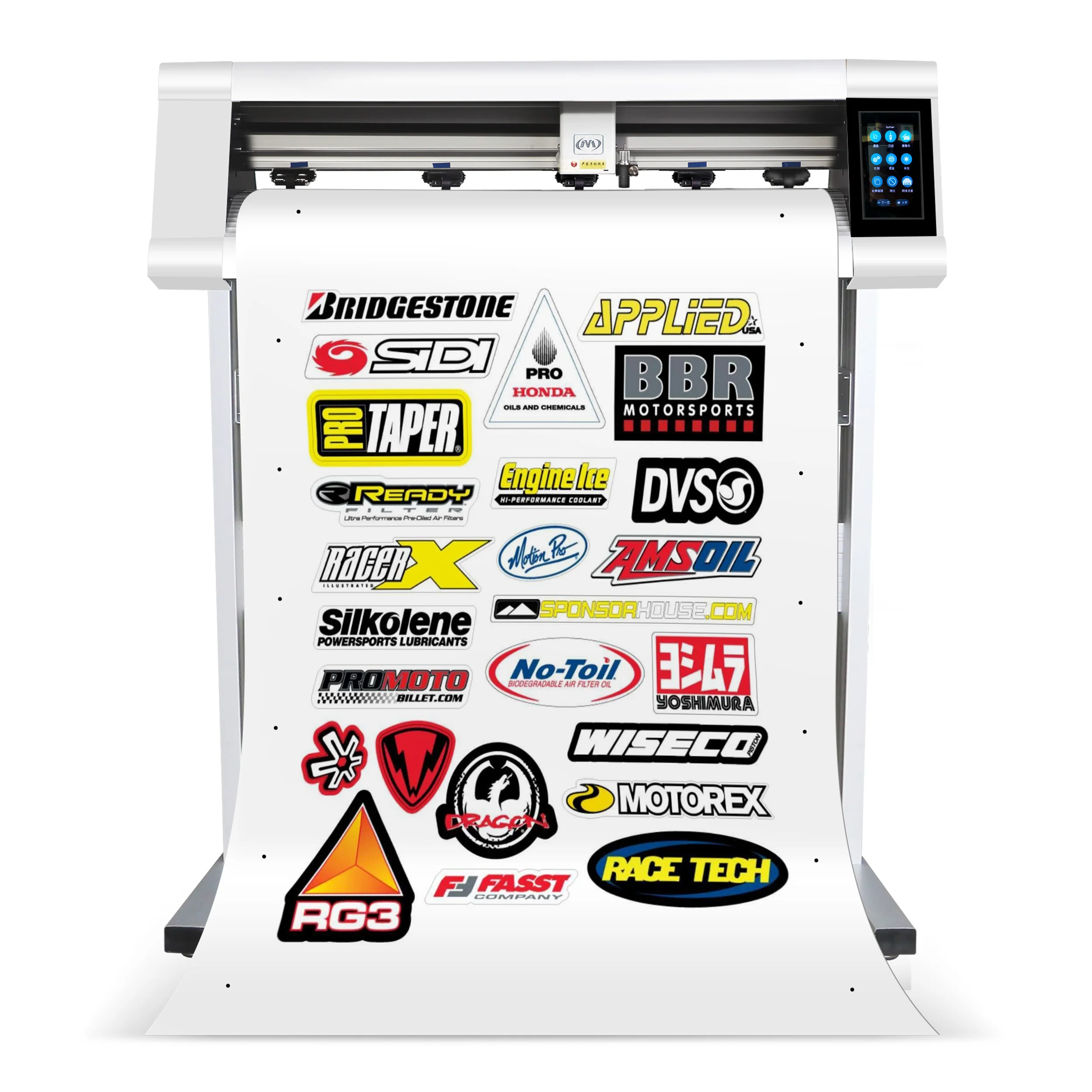 MYCUT Servo Motor high class with touch panel vinyl cutting plotter