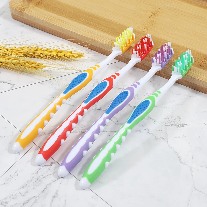 High quality ISO CE approved cheap massage gum adult travel toothbrush manual tooth brush