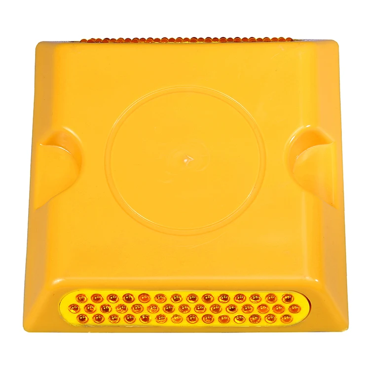 High Load-Bearing White Fiberglass Cat Eye Road Spike Waterproof Reflective Traffic Warning Product High Visibility Cat Eye