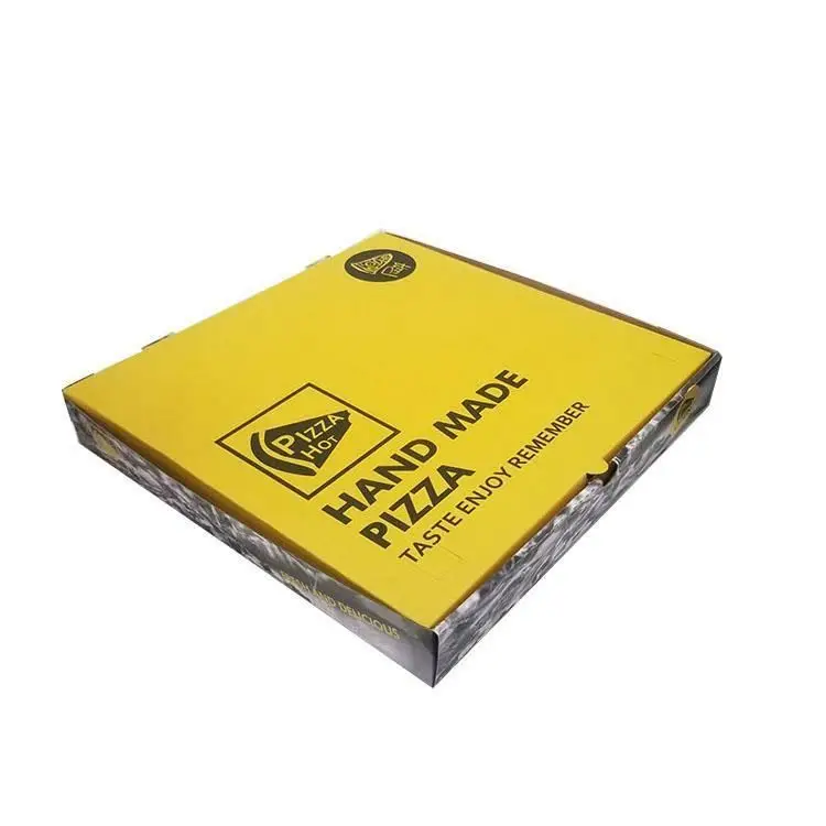 OEM Factory custom logo Corrugated Carton Paper Box New design paper pizza box