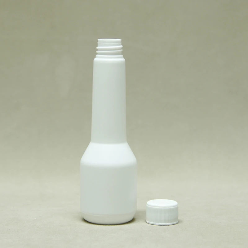50ml HDPE White Long Neck Fuel Oil Sample Bottles For Car Machine And Motorcycle
